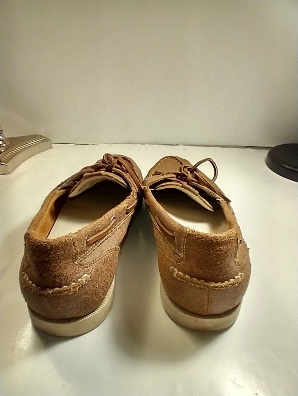 Cole Haan Yacht Club Collection Brown Leather Boat Shoes Men's sz 11.5M.